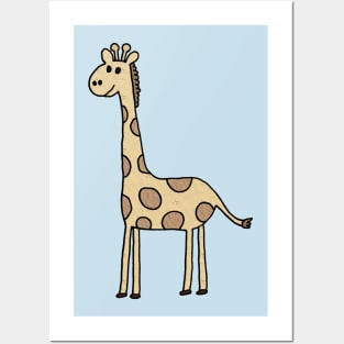 Giraffe! Posters and Art